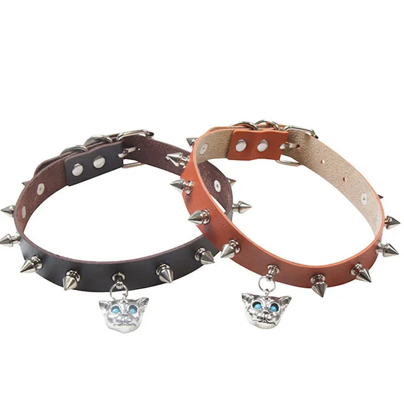 Bobby Doll Cat Spiky Choker