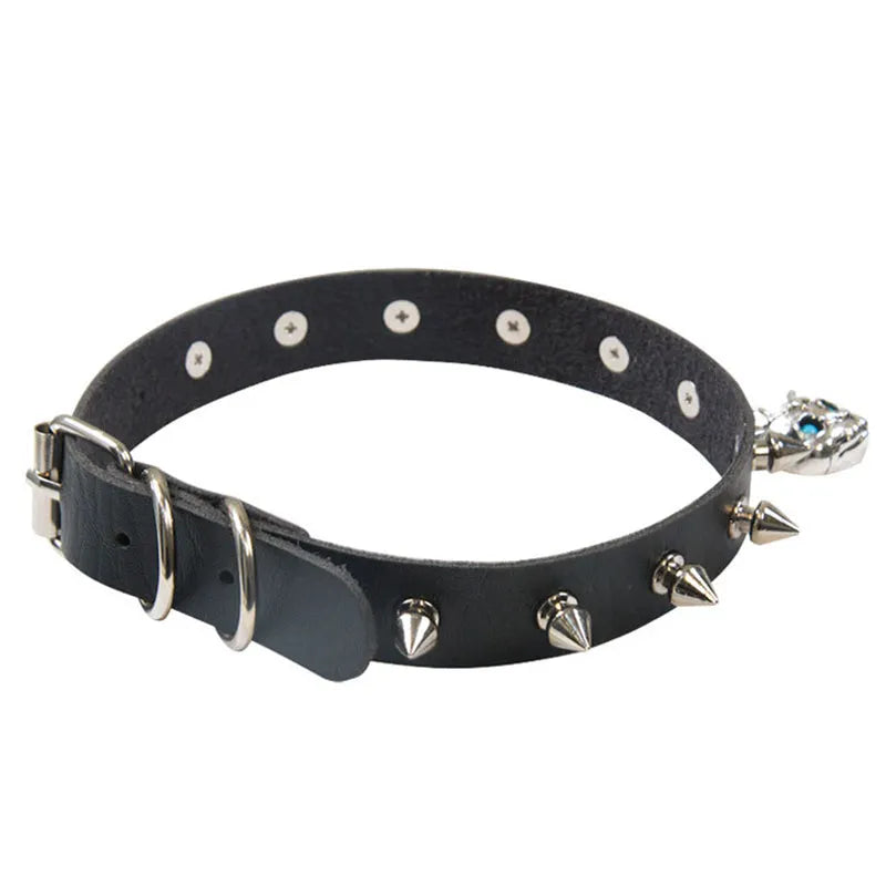 Bobby Doll Cat Spiky Choker