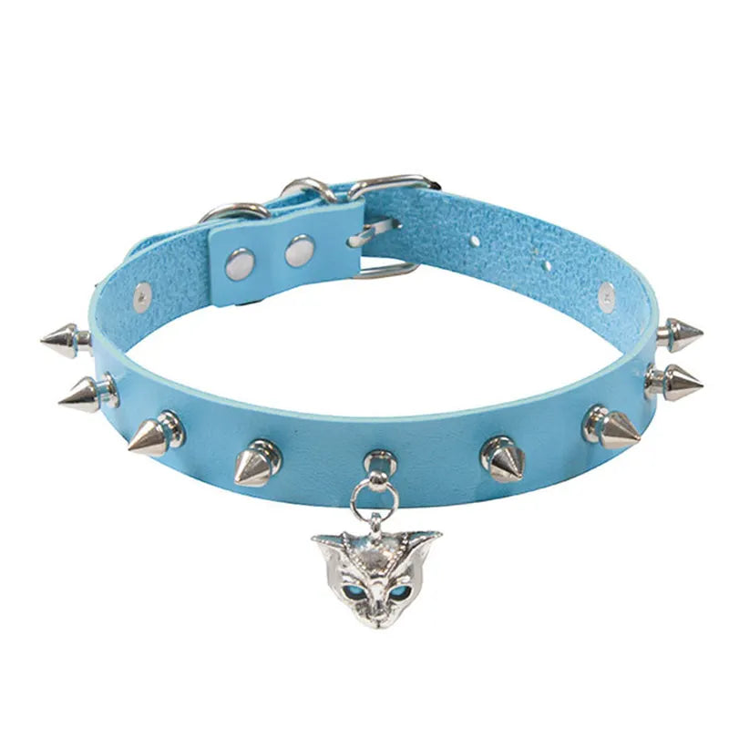 Bobby Doll Cat Spiky Choker
