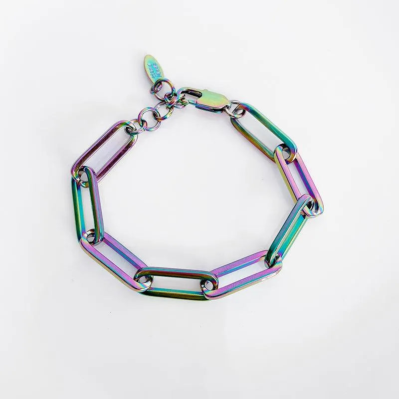 Square Lock Bracelet