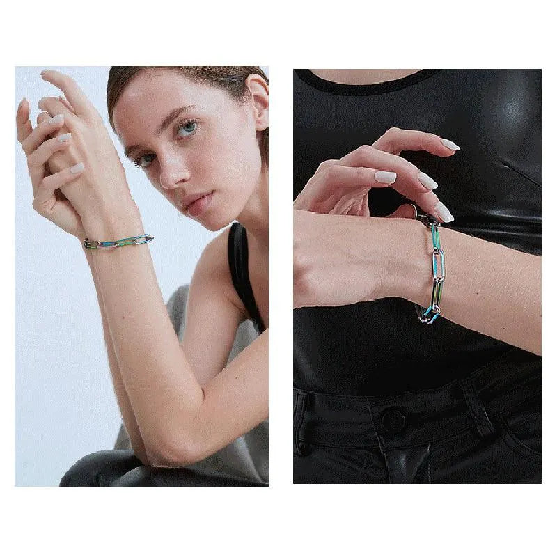 Square Lock Bracelet