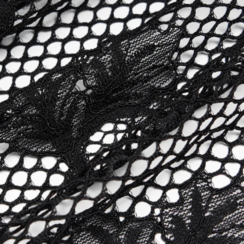 Stay Foolish Mesh Top