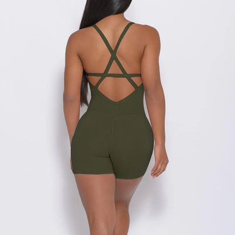 Yoga Dancing Stretchable Romper