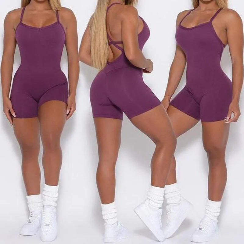 Yoga Dancing Stretchable Romper
