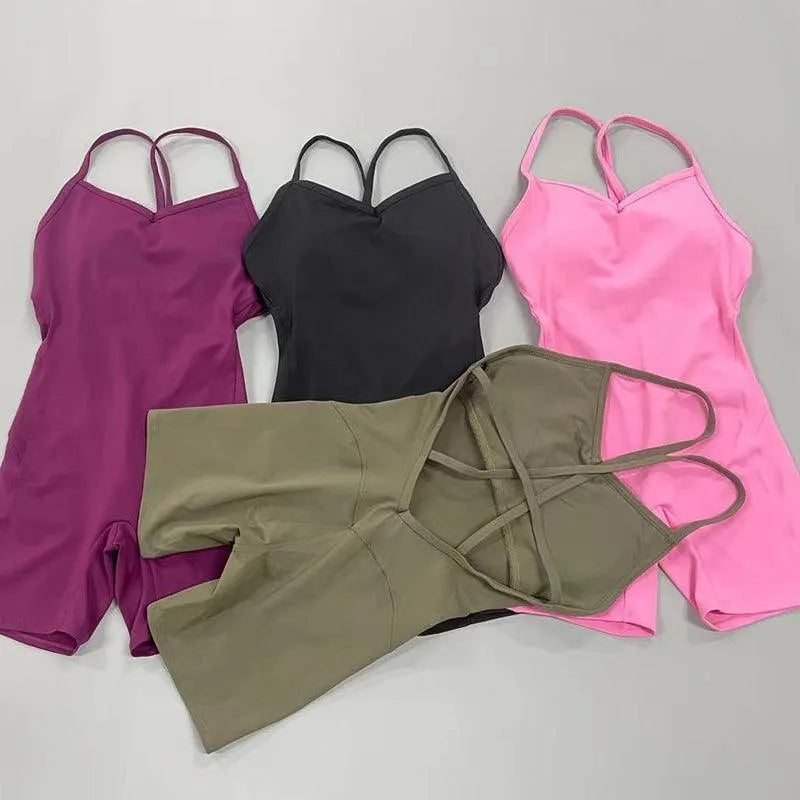Yoga Dancing Stretchable Romper