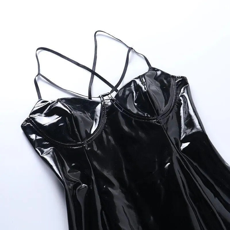 “Cute Cat ”Straps Bodycon Mini Dress