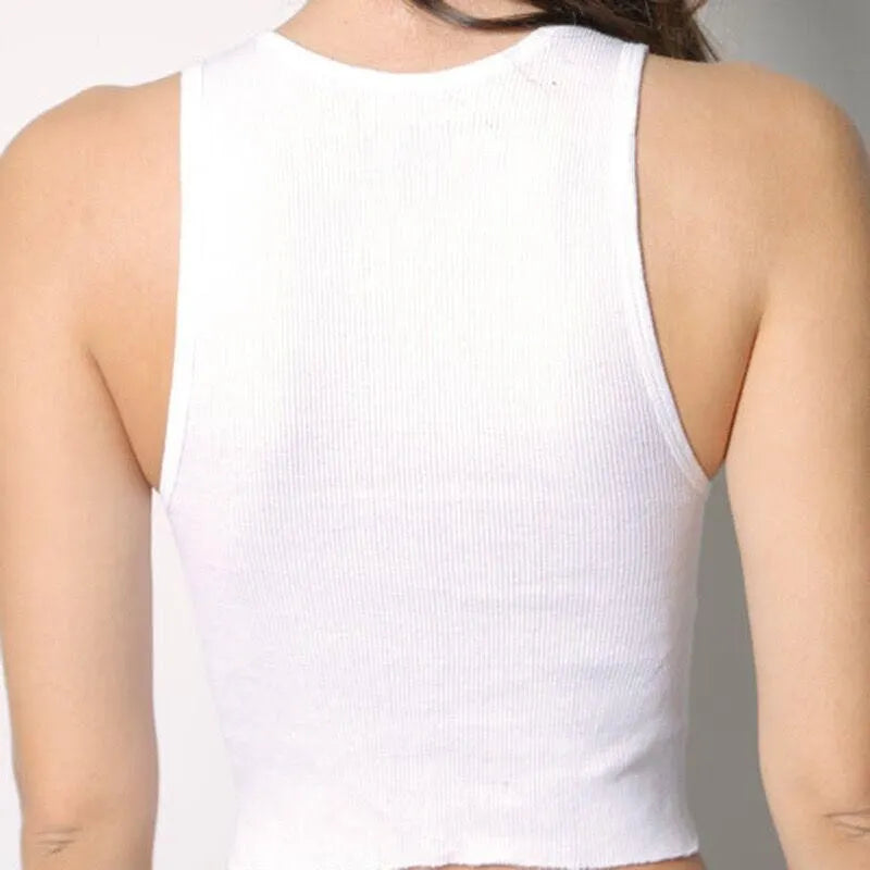 Skeleton Letter Printed Top