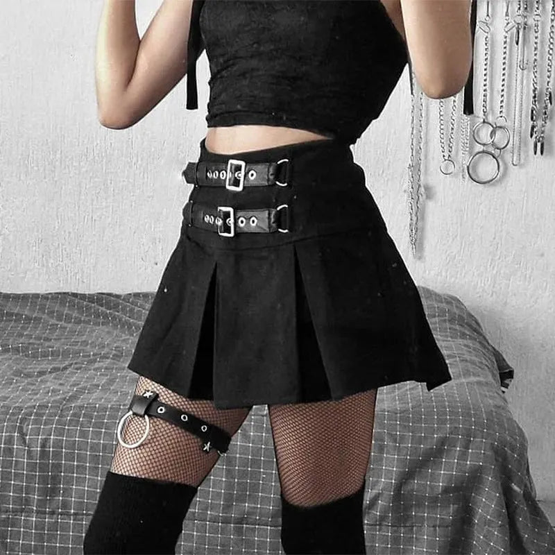Nick Cave Belt High Waist Skirt
