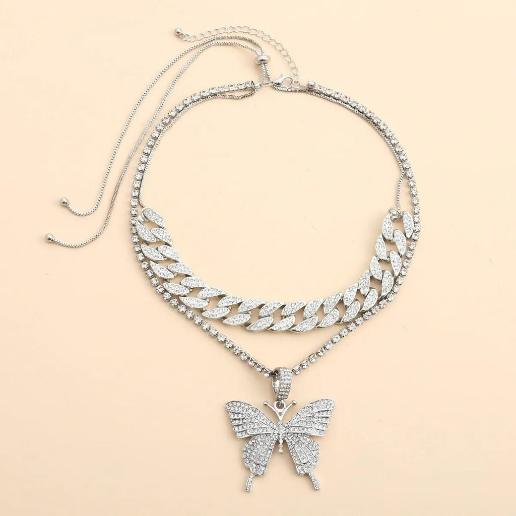 Shining Butterfly Necklace