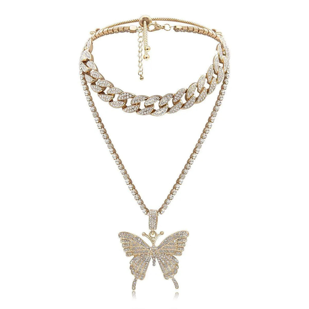 Shining Butterfly Necklace
