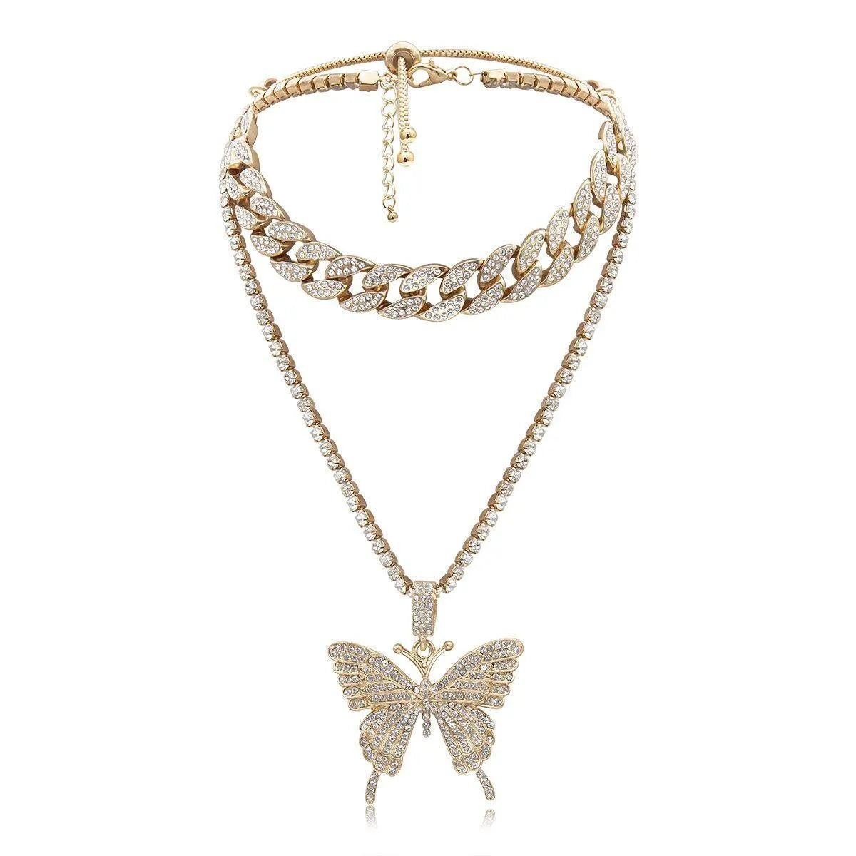 Shining Butterfly Necklace