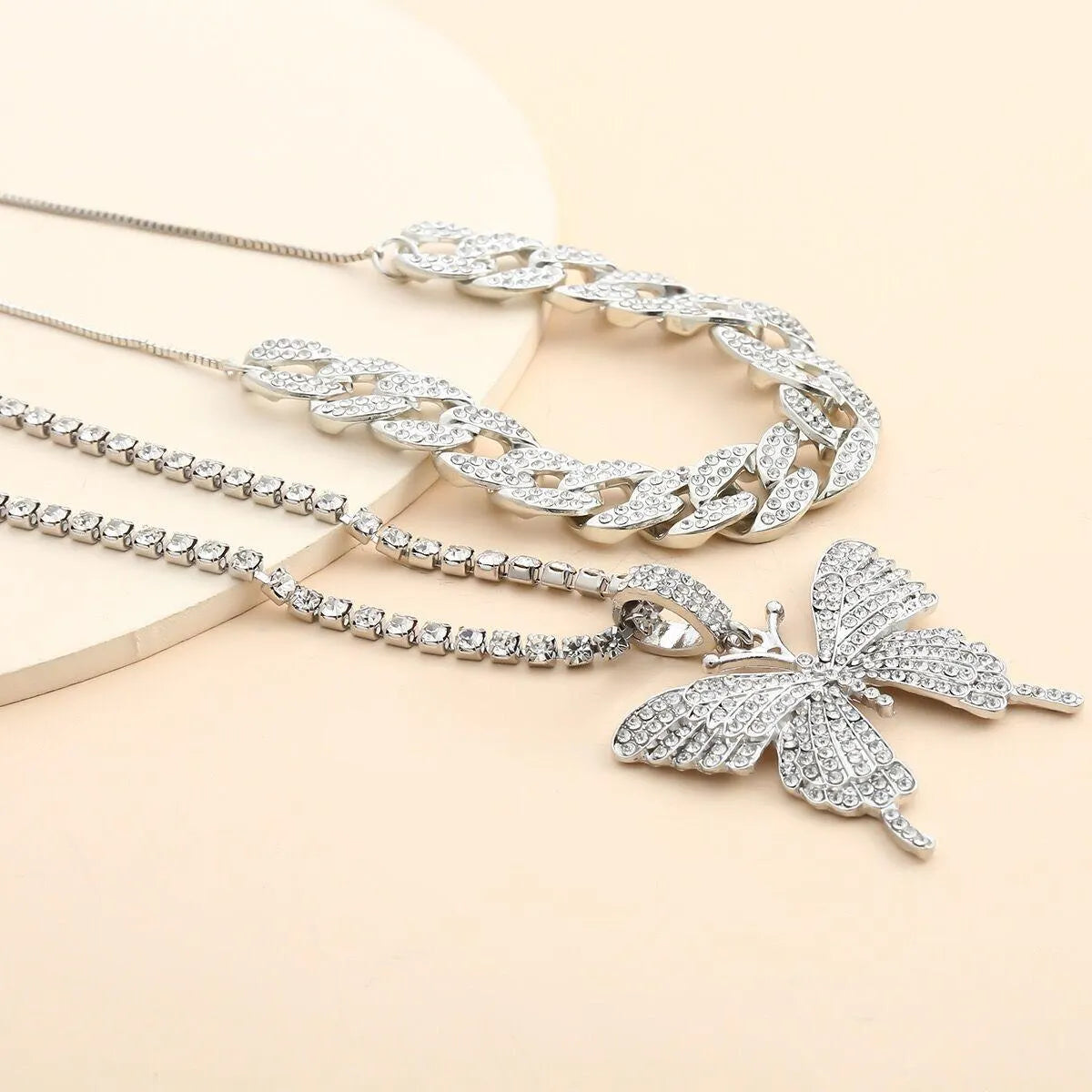 Shining Butterfly Necklace