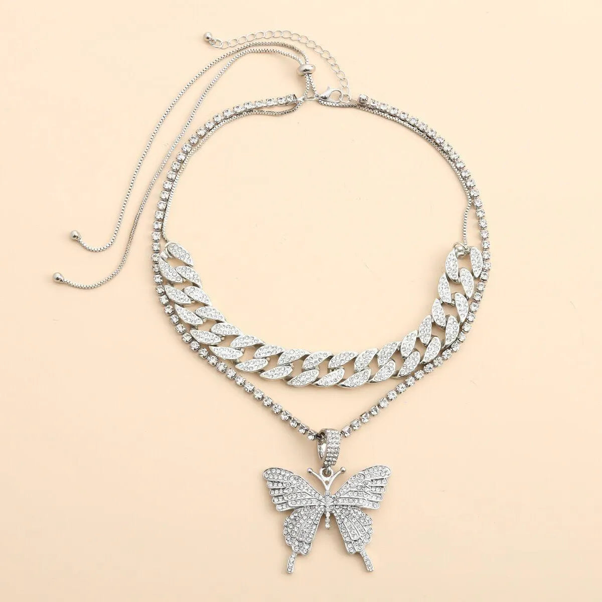 Shining Butterfly Necklace