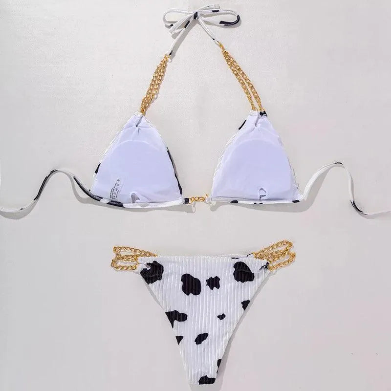 Under The Sun Disco Cow Bikini