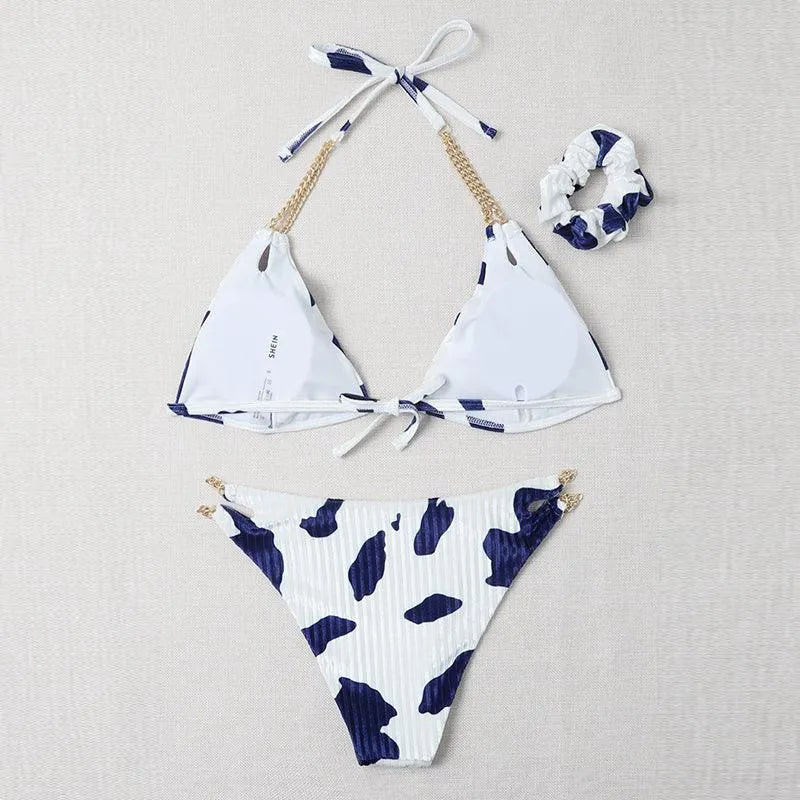 Under The Sun Disco Cow Bikini