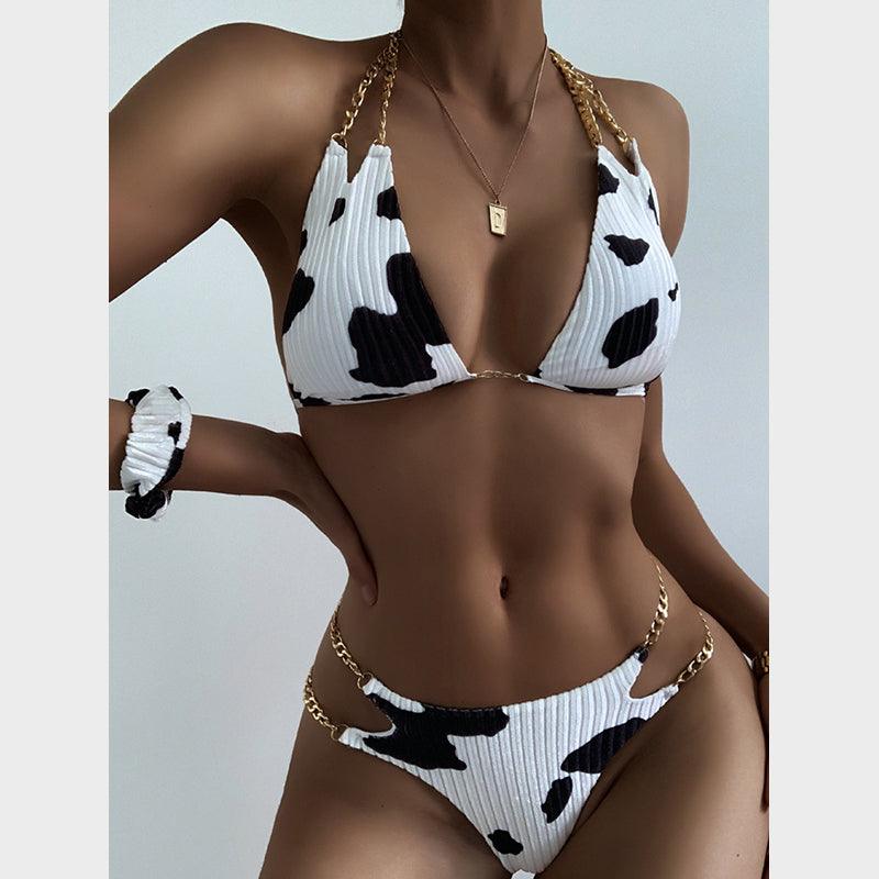 Under The Sun Disco Cow Bikini