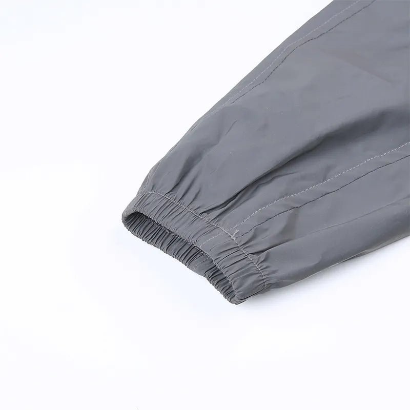 Irregular One Shoulder Reflective Performance Jacket