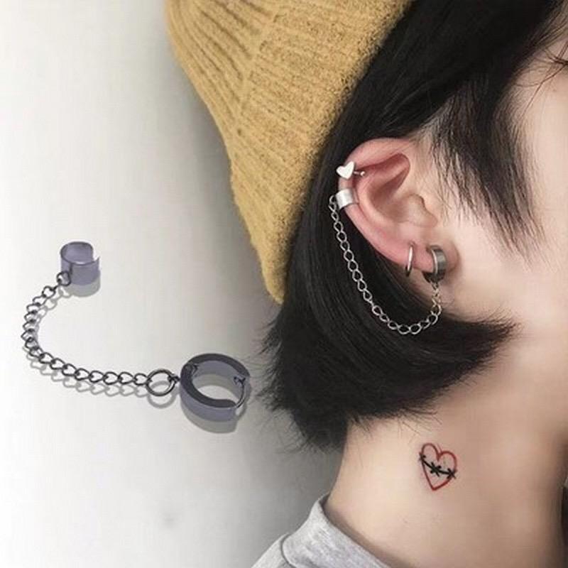 Simple Chain Earrings