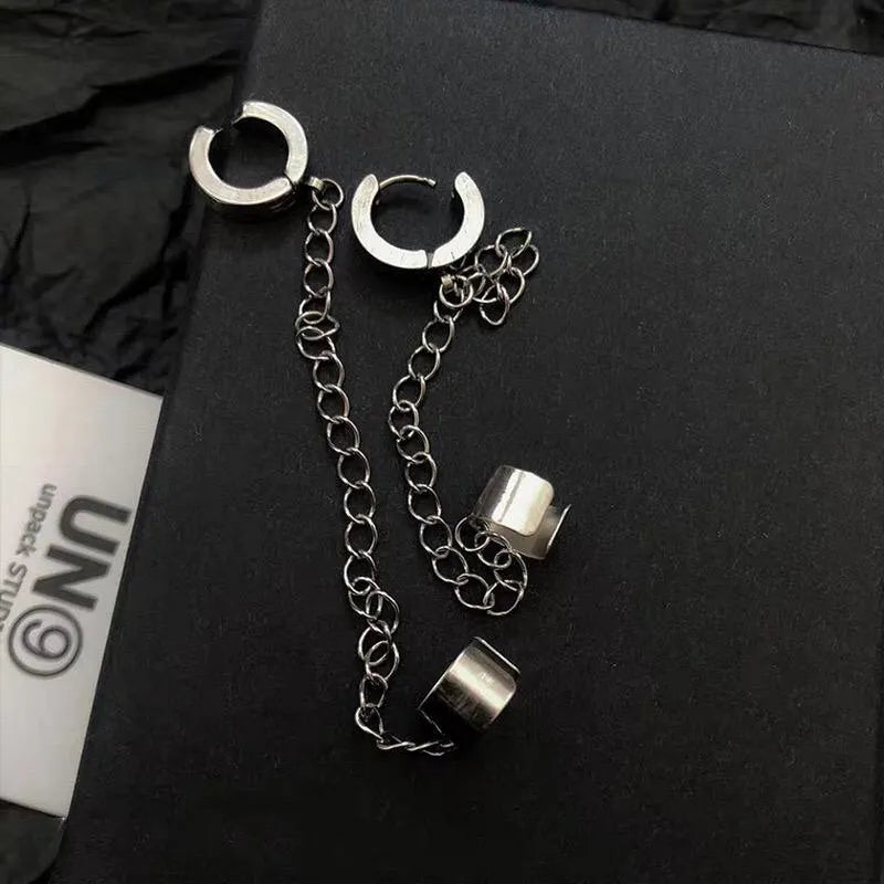 Simple Chain Earrings