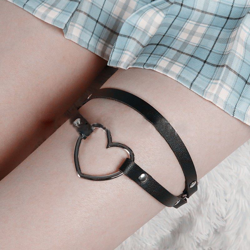 Leave Me Alone Thigh Garter