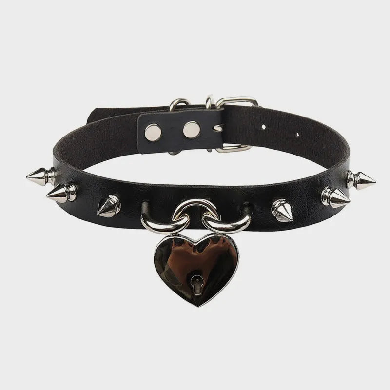 The Dark Heart Spiky Choker