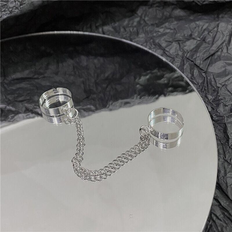 Double Chained Cross Ring