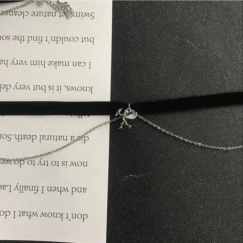 Angel Cupid Choker