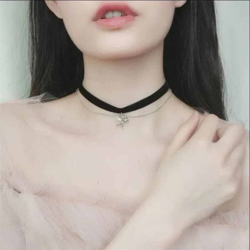 Angel Cupid Choker