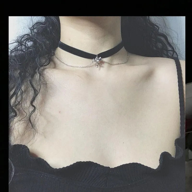 Angel Cupid Choker