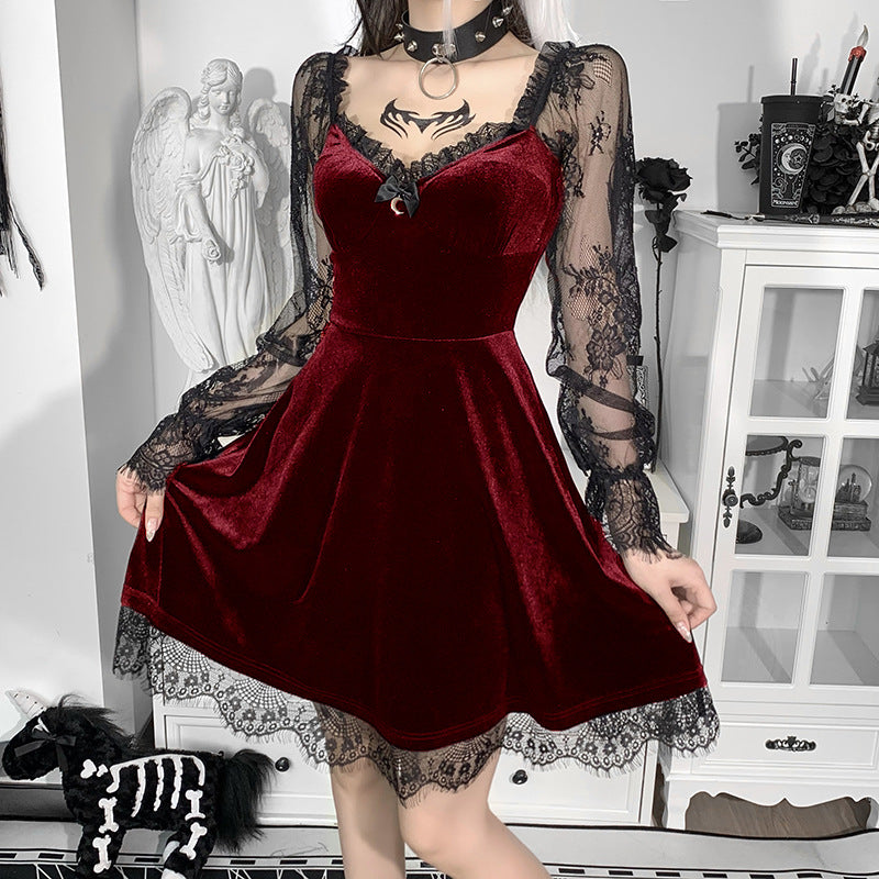 Dark Season Fall Gothic Dress