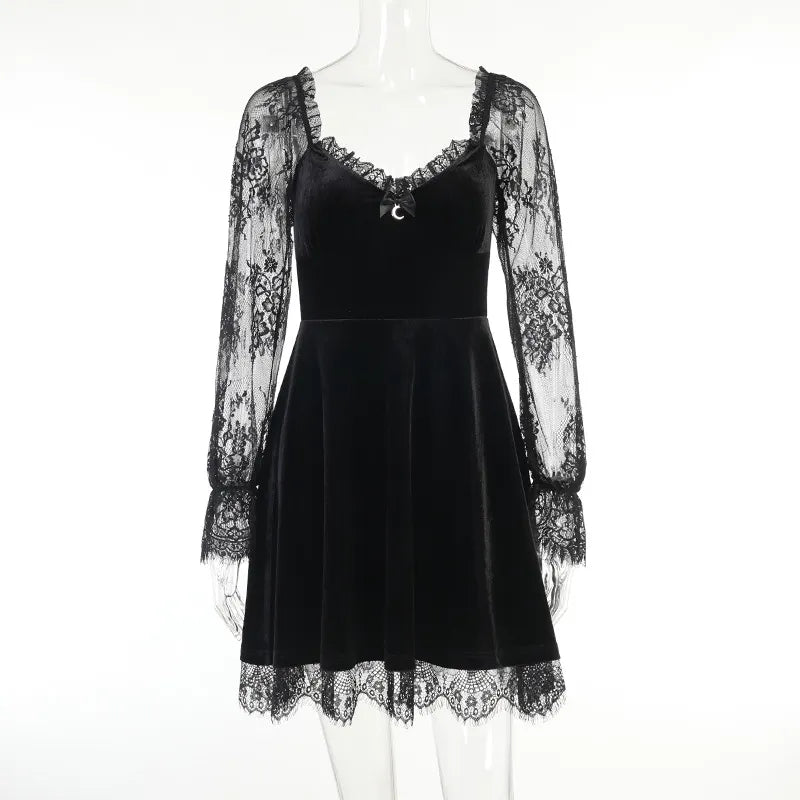 Dark Season Fall Gothic Dress