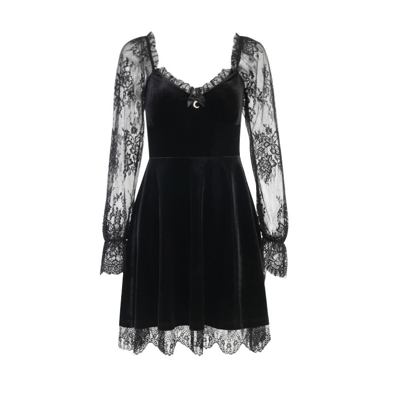 Dark Season Fall Gothic Dress