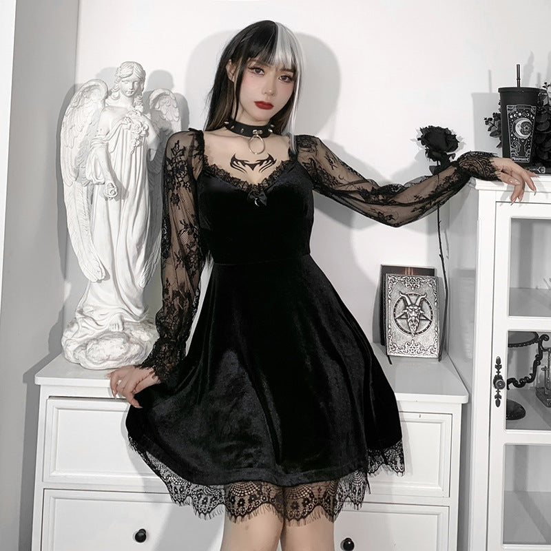 Dark Season Fall Gothic Dress