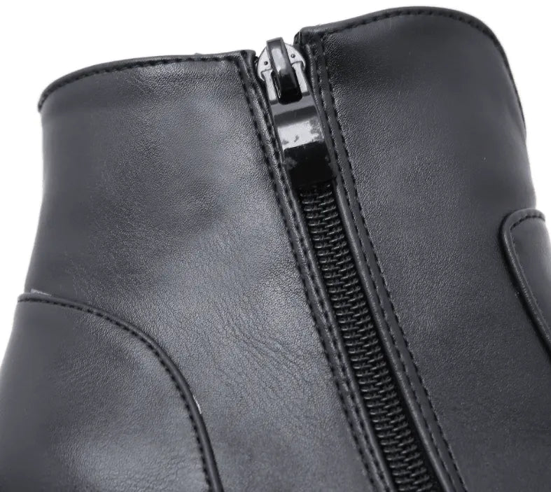 High Heel Platform Boots