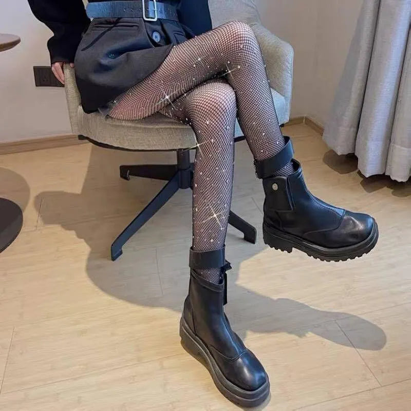 Diamond Net Pantyhose