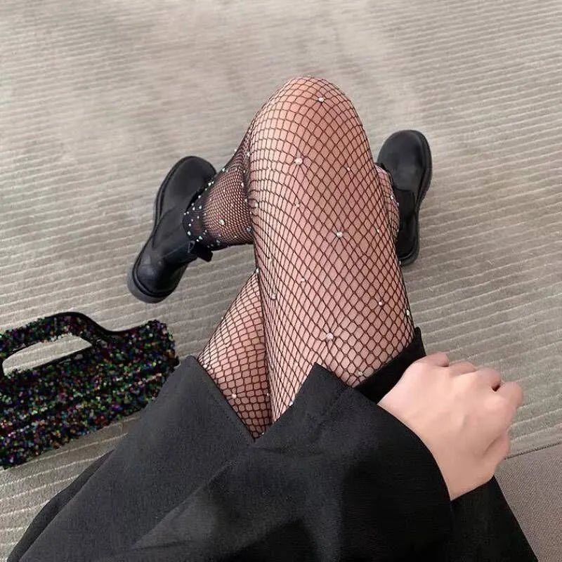 Diamond Net Pantyhose