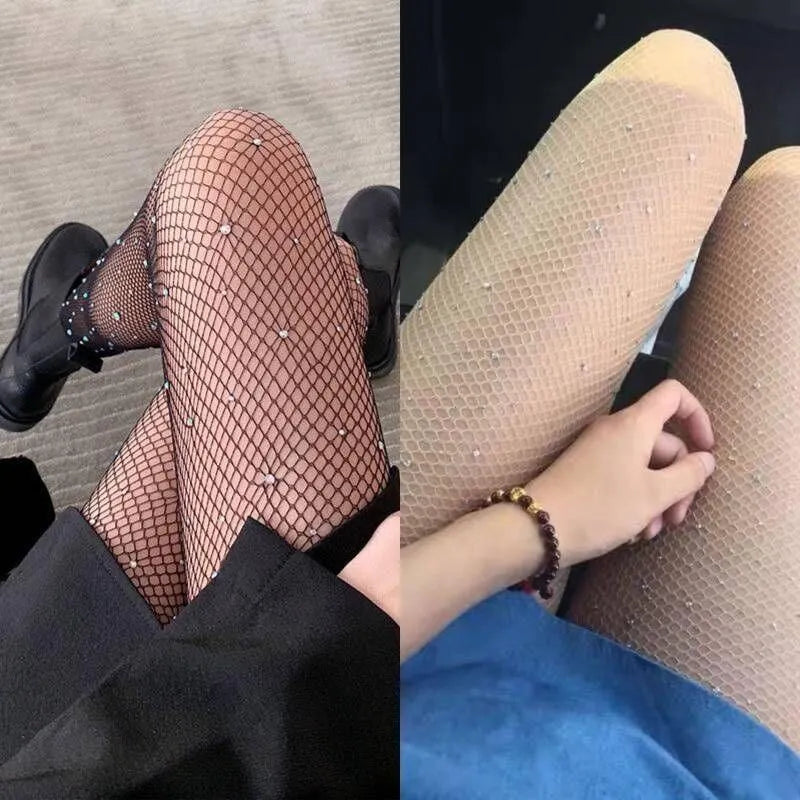 Diamond Net Pantyhose