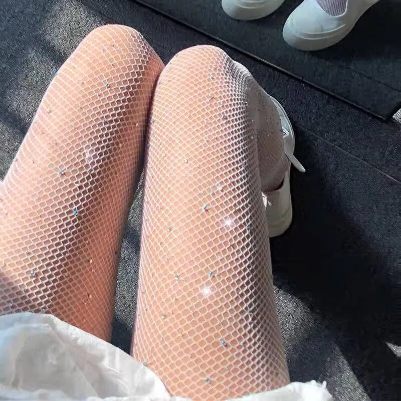 Diamond Net Pantyhose