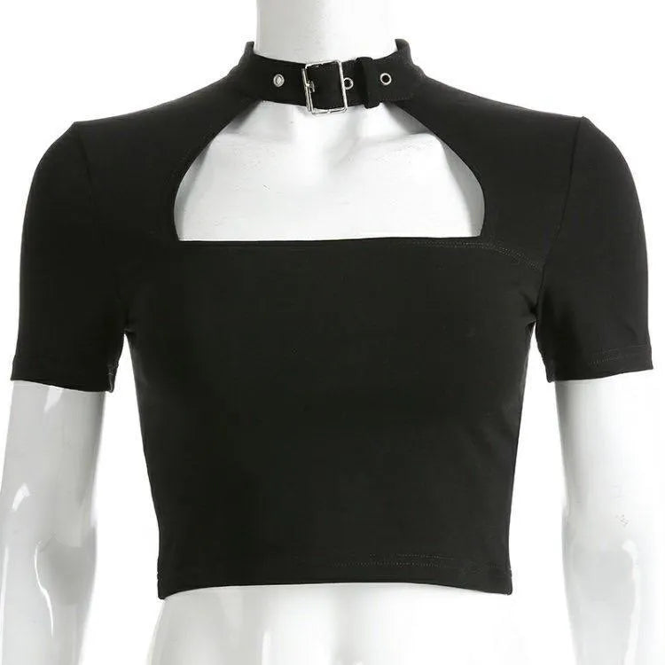 Choker Collar T-shirt