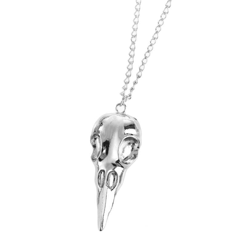 Crow Skull Necklace
