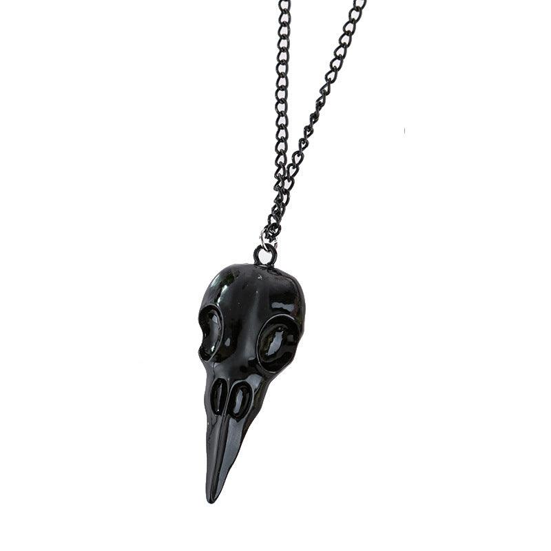Crow Skull Necklace