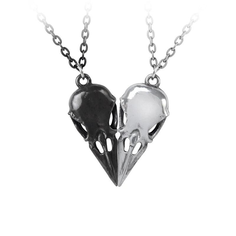 Crow Skull Necklace