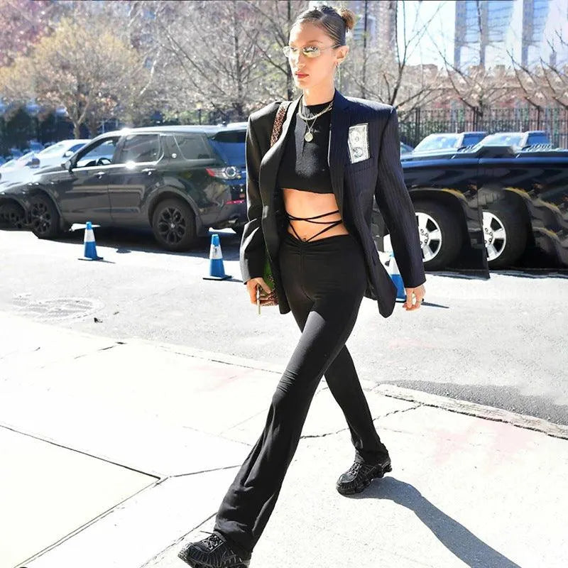 Allan's Bandage High Waist Pants