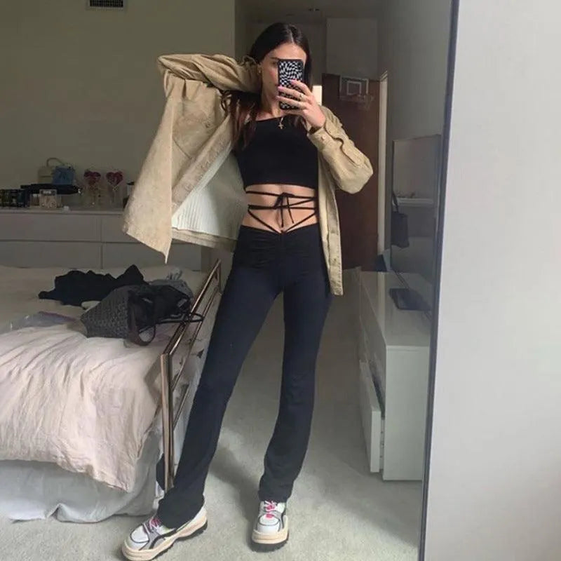 Allan's Bandage High Waist Pants