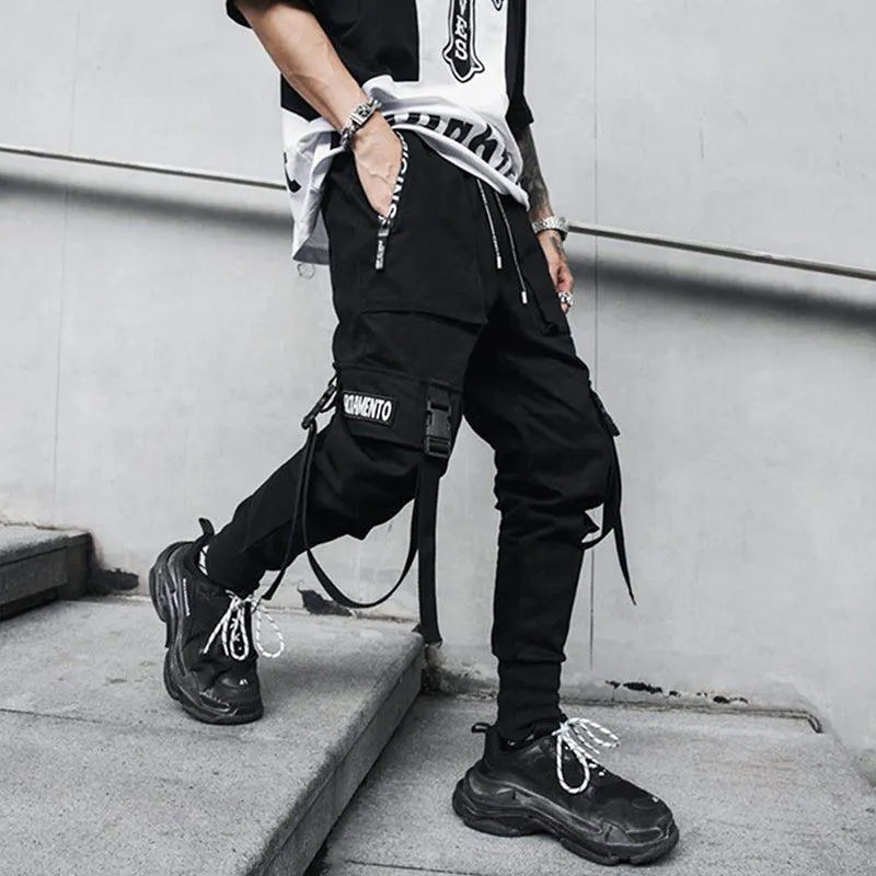 Letter Print Street Pants