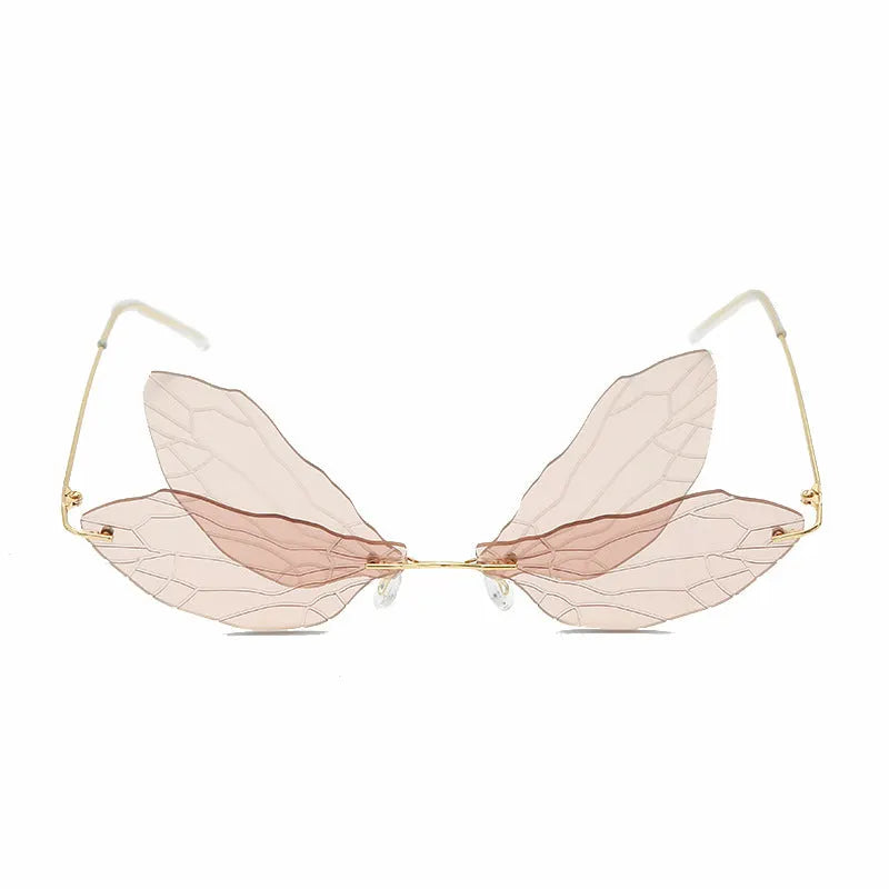 I Am A Dragonfly Colorful Sunglasses