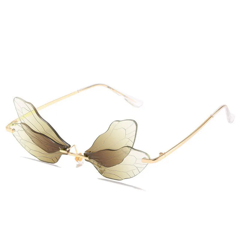 I Am A Dragonfly Colorful Sunglasses