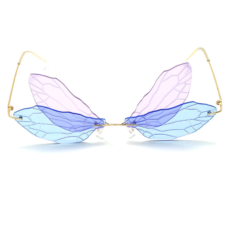 I Am A Dragonfly Colorful Sunglasses