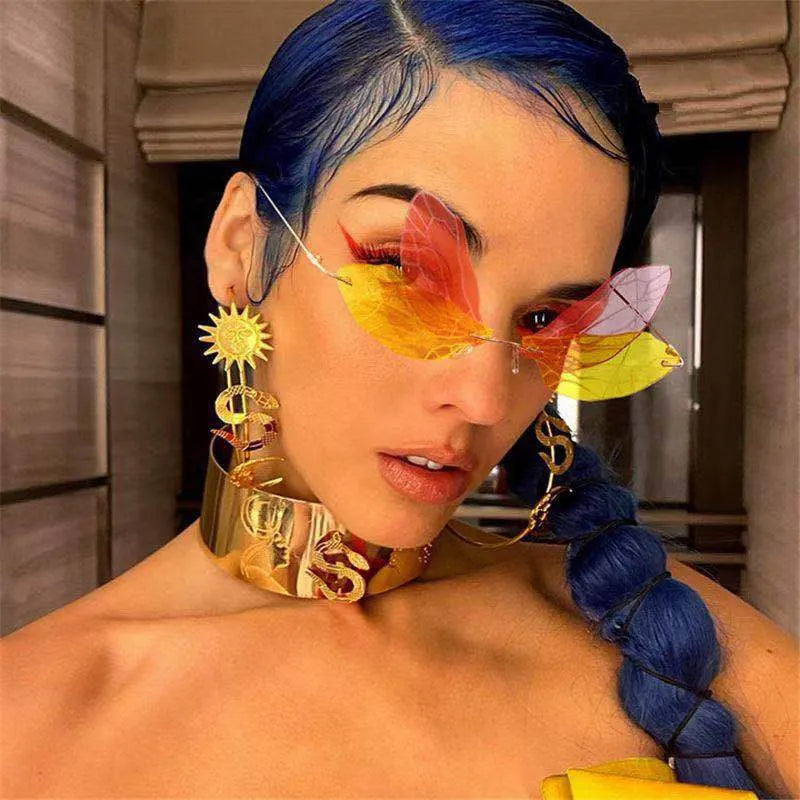 I Am A Dragonfly Colorful Sunglasses
