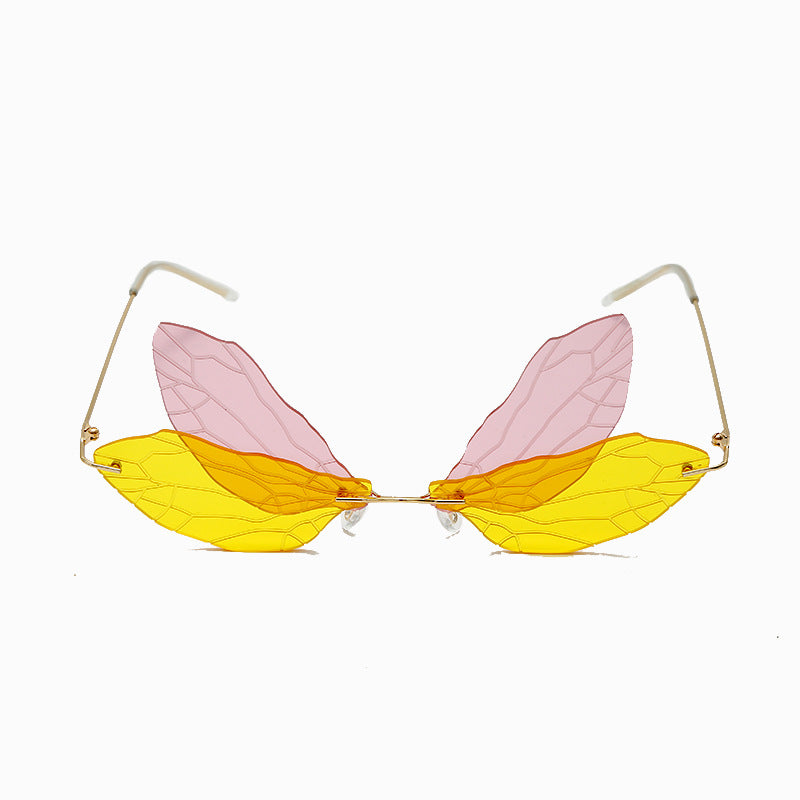 I Am A Dragonfly Colorful Sunglasses